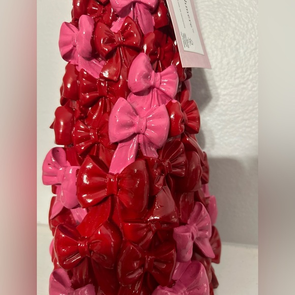 CUPCAKES AND CASHMERE Pink & Red Bow Christmas Tree With Gold Bow TikTok Viral - Picture 4 of 4